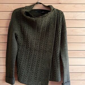 Women's Olive Green Sweater
